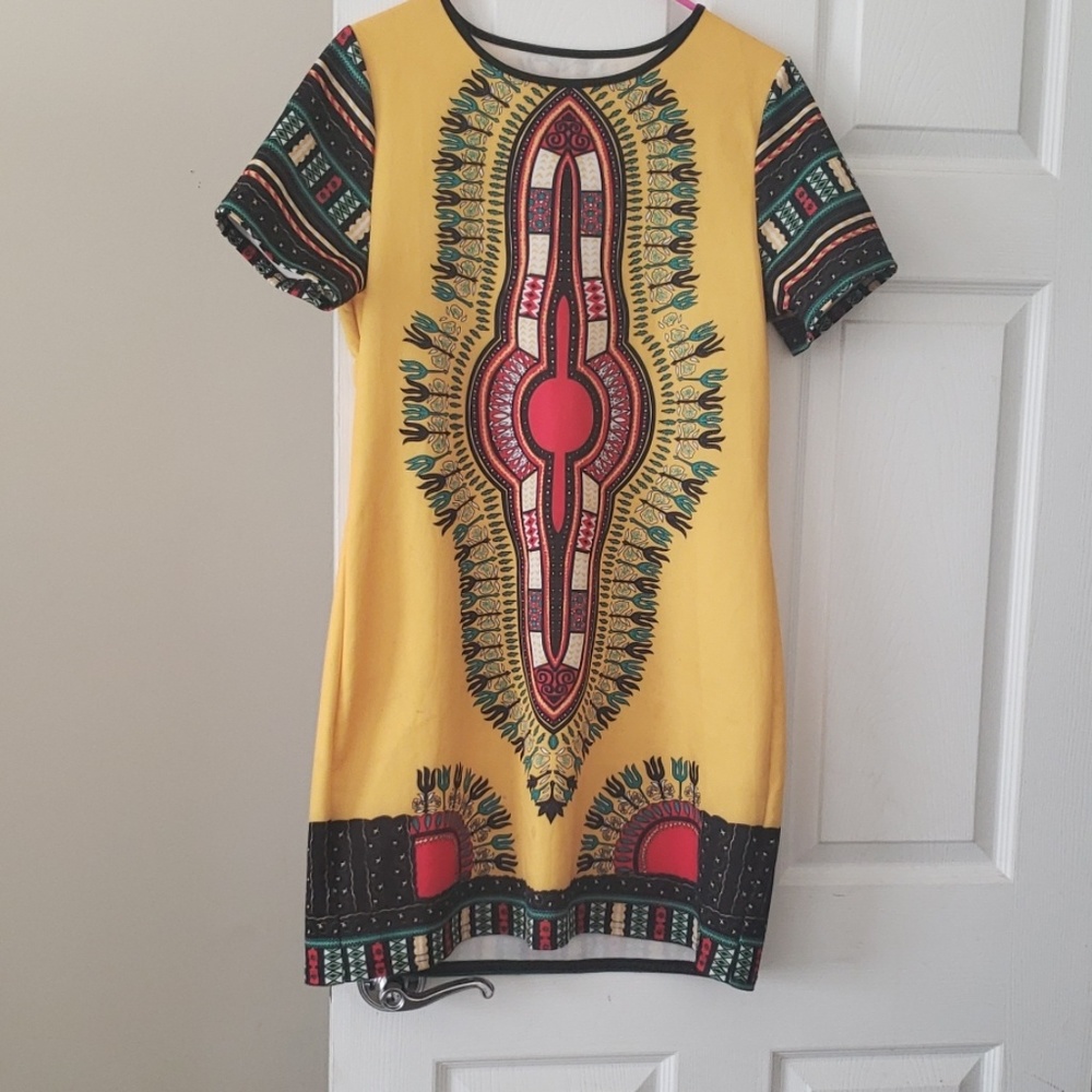 Dashiki Dress and pant set